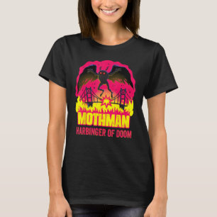 T-shirt Mothman Harbinger de Doom Folklore Déplaisant Cryp