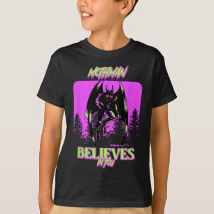 T-shirt Mothman - Mothman Croit En Vous