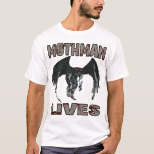 T-SHIRT MOTHMAN VIT CHEMISE