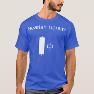 T-shirt Motif à bougies BlackampHarami à tête blanche