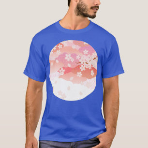 T-shirt Motif à fleurs traditionnel japonais 2
