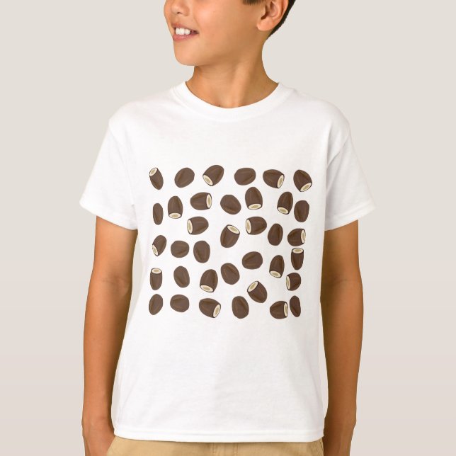 T-shirt Motif à la noix de coco (Devant)