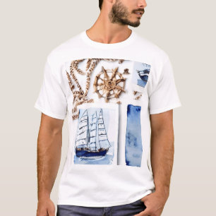 T-shirt Motif à thème Ocean Marine