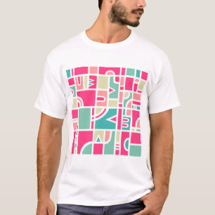 T-shirt Motif Abstrait 170715