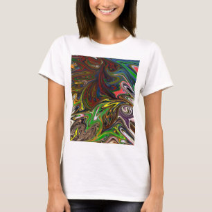 T-shirt motif abstrait cool