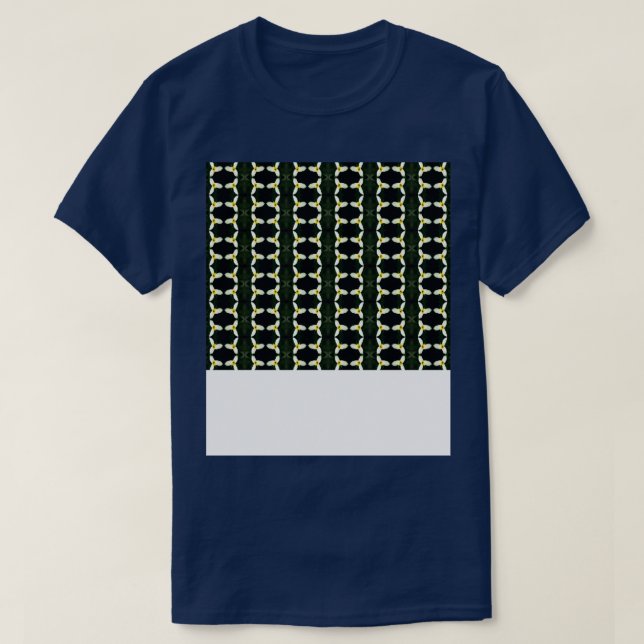 T-shirt motif arrière - plan blanc trillium foncé (Design devant)