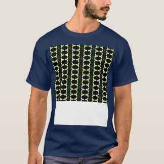 T-shirt motif arrière - plan blanc trillium foncé