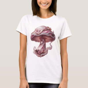 T-shirt Motif artistique ART ABSTRAIT Argent élégant