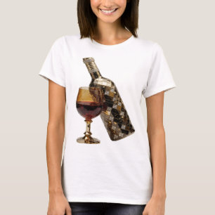 T-shirt Motif artistique ART ABSTRAIT Argent Witty v2
