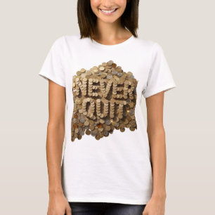 T-shirt Motif Artistique Cool Gold JAMAIS DEHORS