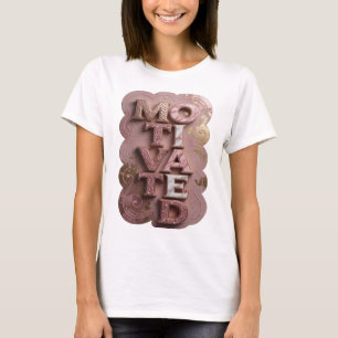 T-shirt Motif Artistique Doré Vibrant MOTIVÉ
