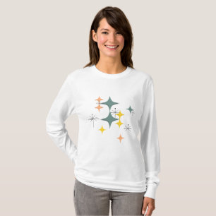 T-shirt Motif atomique moderne d'Eames Starbursts de la