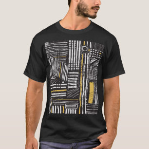 T-shirt Motif créatif abstrait sans faille : design artist