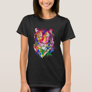 T-shirt Motif d'animal tigre, art d'impression d'animal co