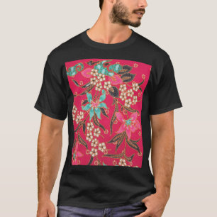 T-shirt Motif d'art batik indonésien