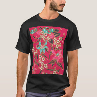 T-shirt Motif d'art batik indonésien