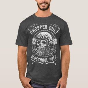 T-shirt Motif de biker cool Oldschool Chopper-Cult 950