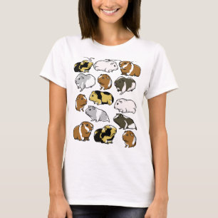 T-shirt Motif de cobaye mignon