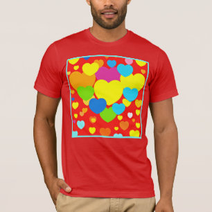 T-shirt Motif de coeur