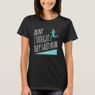 T-shirt Motif de course de marathon pour coureurs N joggeu