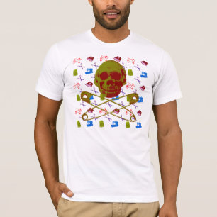 T-shirt motif de couture