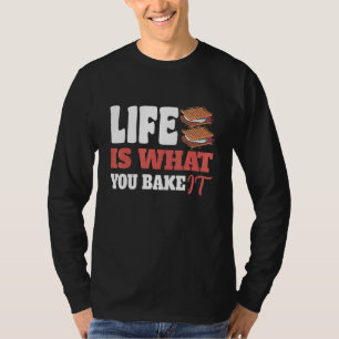 T-shirt Motif De Cuisine Pour Les Boulangeurs De Gâteaux E