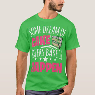 T-shirt Motif de cuisson pour boulangeries à gâteaux et à 
