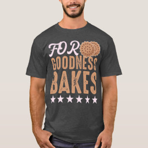 T-shirt Motif de cuisson pour boulangeries à gâteaux et à 