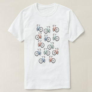 T-shirt Motif de cycle
