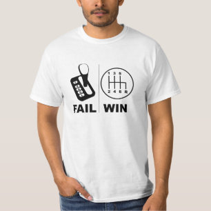 T-shirt Motif de décalage japonais, avant seulement
