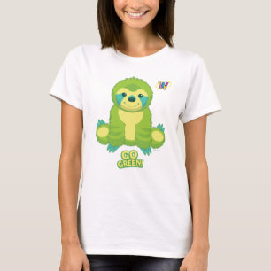 T-shirt Motif de devenez écolo de Webkinz