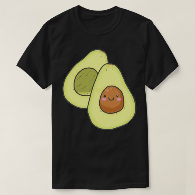 T-shirt Motif de fruits Avocado (Design devant)