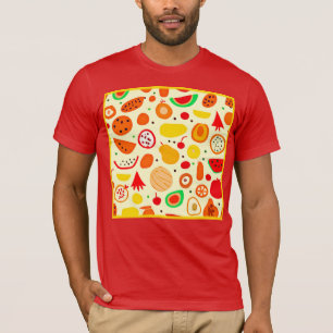 T-shirt Motif de Fruits Tropicaux