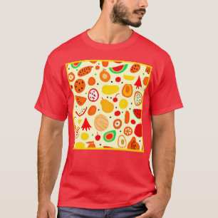 T-shirt Motif de fruits tropicaux