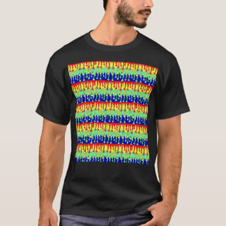 T-shirt Motif de goutte arc-en-ciel par LEG 1
