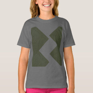 T-shirt Motif de la mousse verte