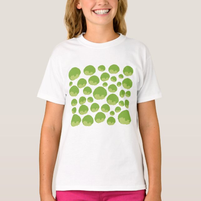 T-shirt Motif de laitue (Devant)