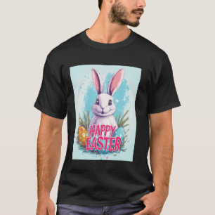 T-shirt Motif de lapin de Pâques mignon, Lapin de Pâques,
