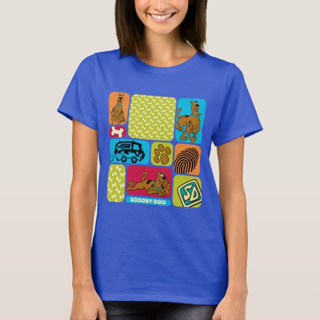 T-shirt Motif de mystère Scooby-Doo (Devant)