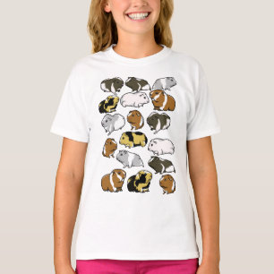 T-shirt Motif de porc de Guinée