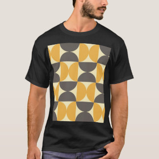 T-shirt Motif de style moderne et géométrique du milieu du