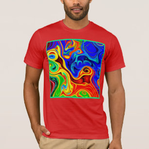 T-shirt Motif de style vif