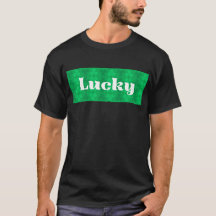 Motif de trèfle vert de la Saint-Patrick chanceux