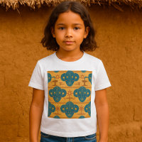 Motif de visage ethnique africain Masque tribal