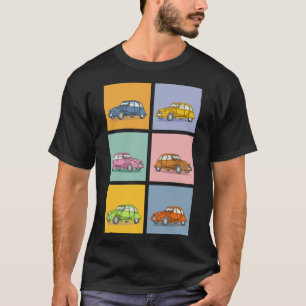 T-shirt Motif d'oldtimer 2cv Ente