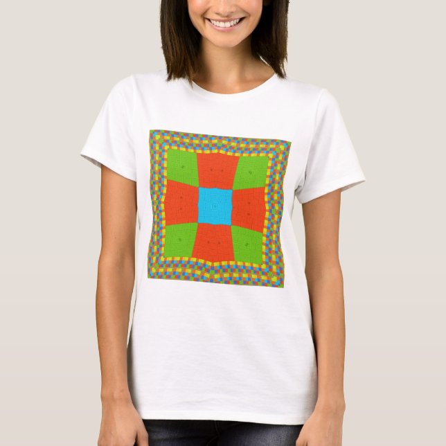 T-shirt Motif ethnique européen (Devant)