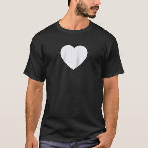 T-shirt Motif fantôme mignon rayures blanches lignes verti