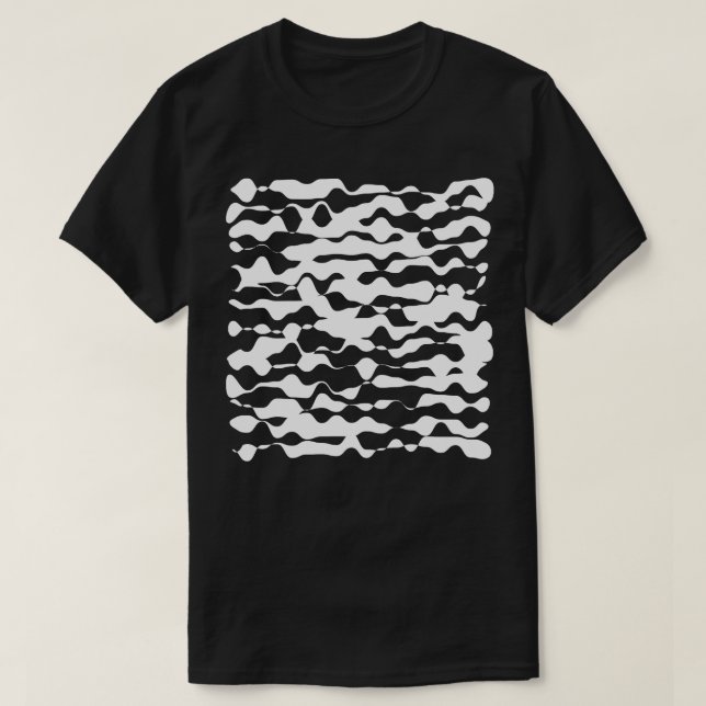 T-shirt motif géométrique artistique (Design devant)