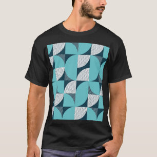 T-shirt Motif géométrique créatif