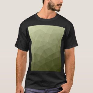 T-shirt Motif géométrique du maillage vert de l'Armée
